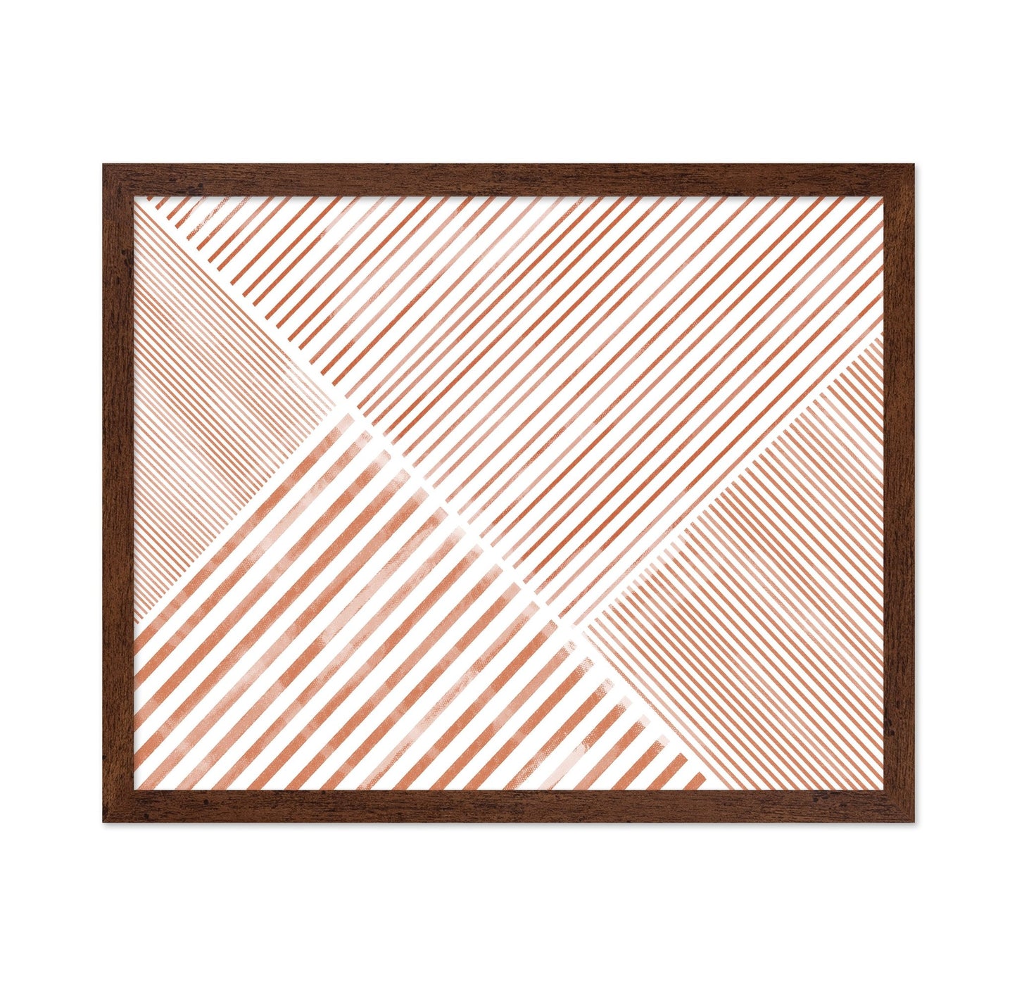 Terracotta Line Grid