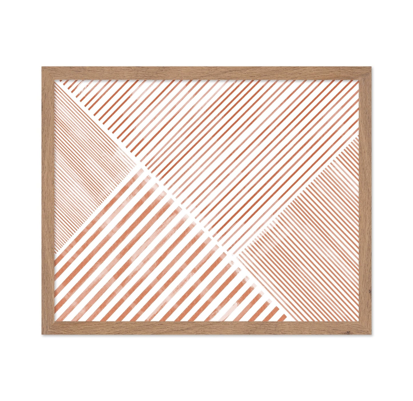 Terracotta Line Grid