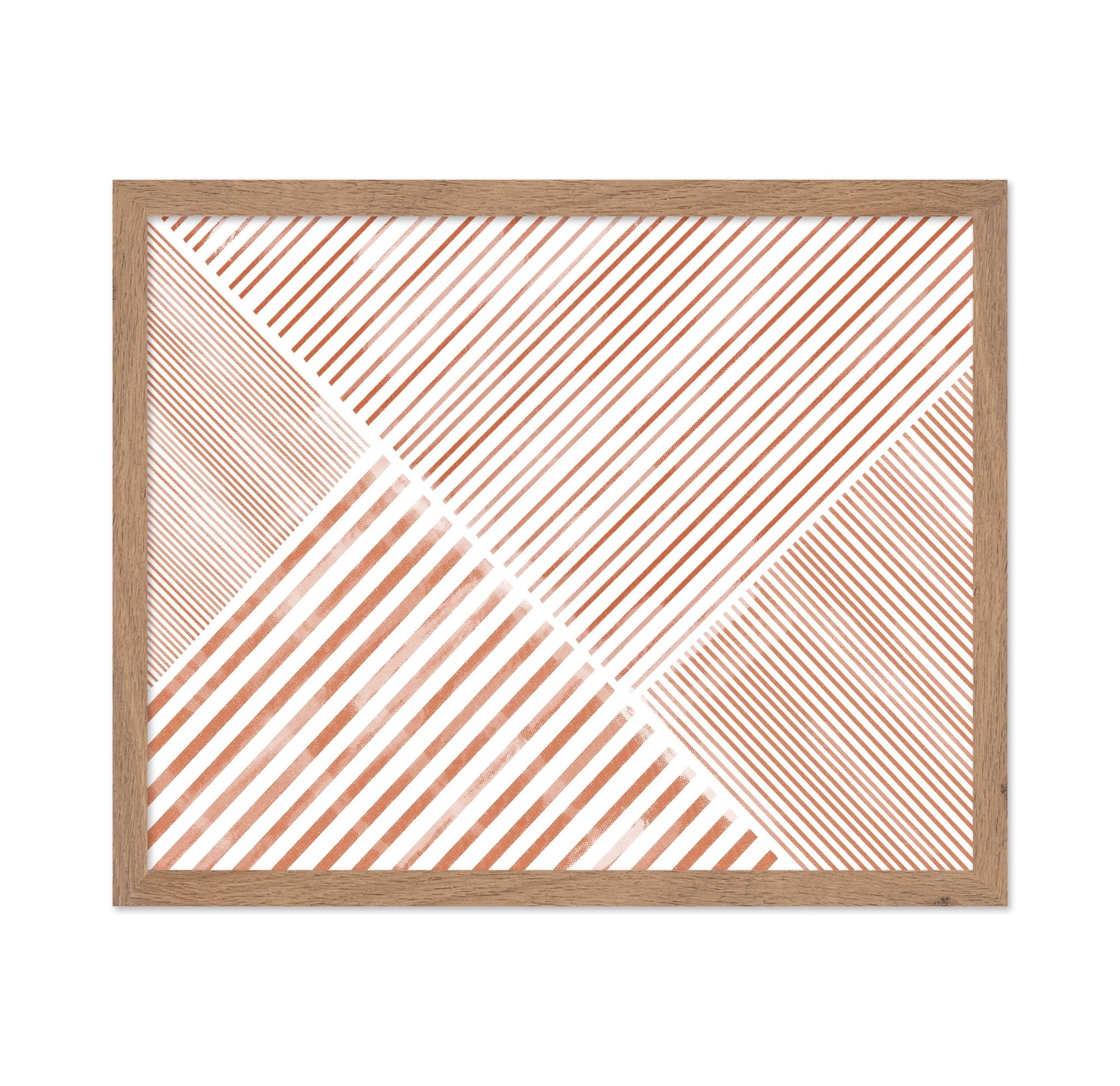 Terracotta Line Grid