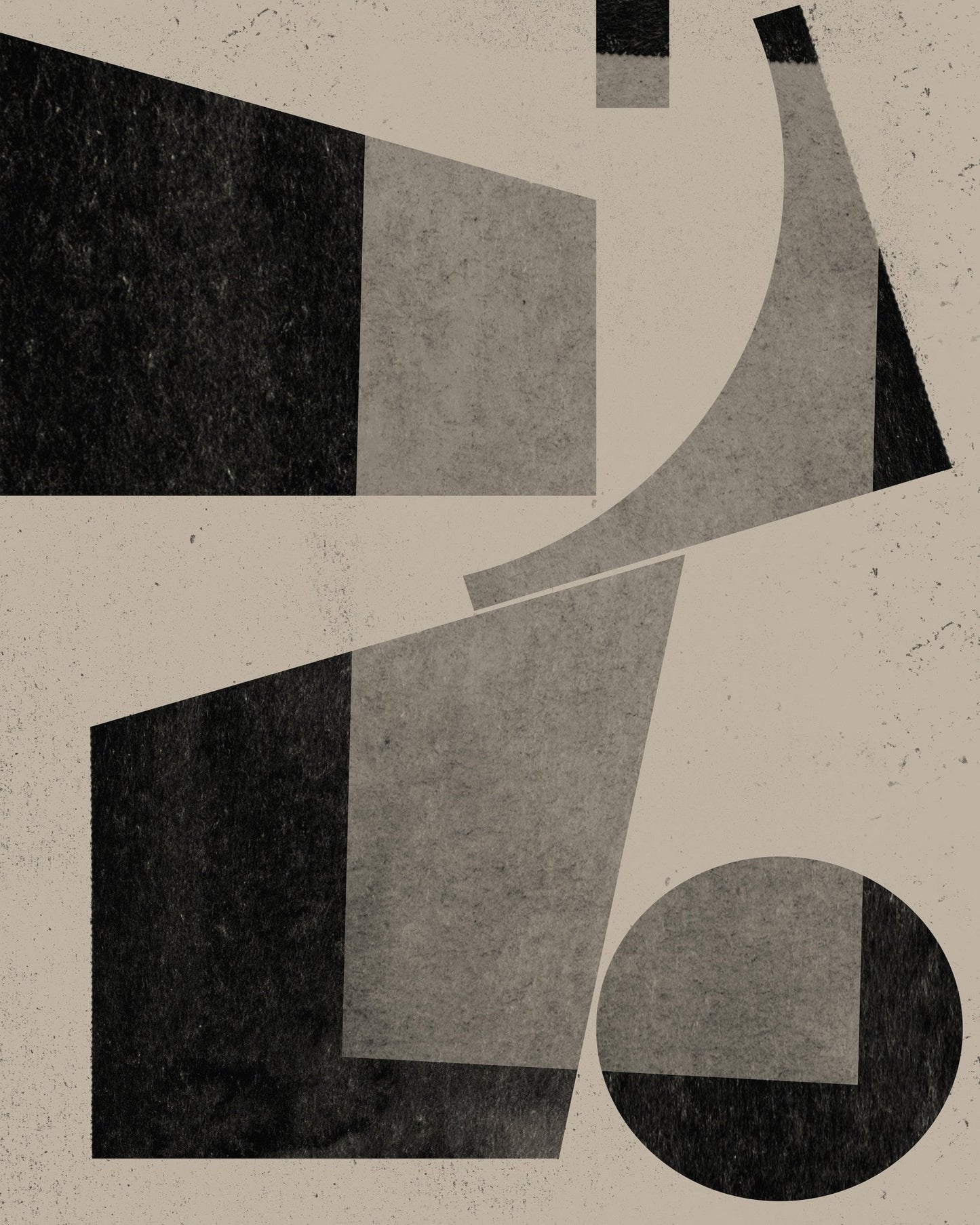 Monochrome Shape Balance No1