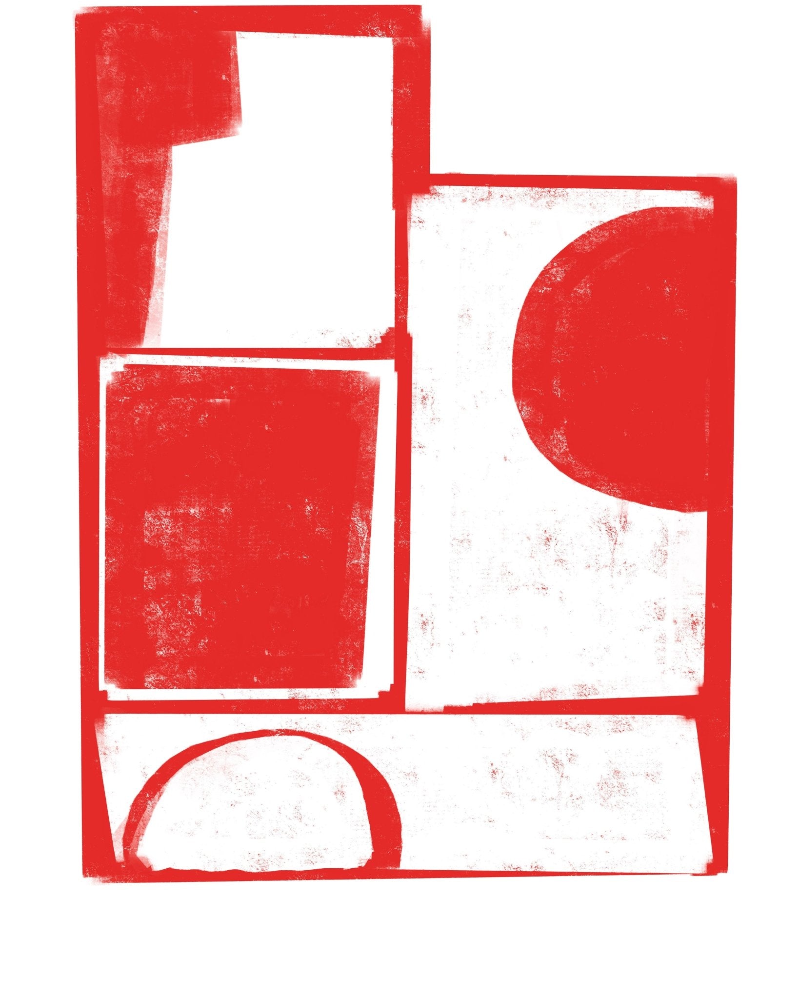 Red Shape Blocks
