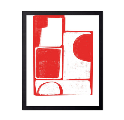 Red Shape Blocks