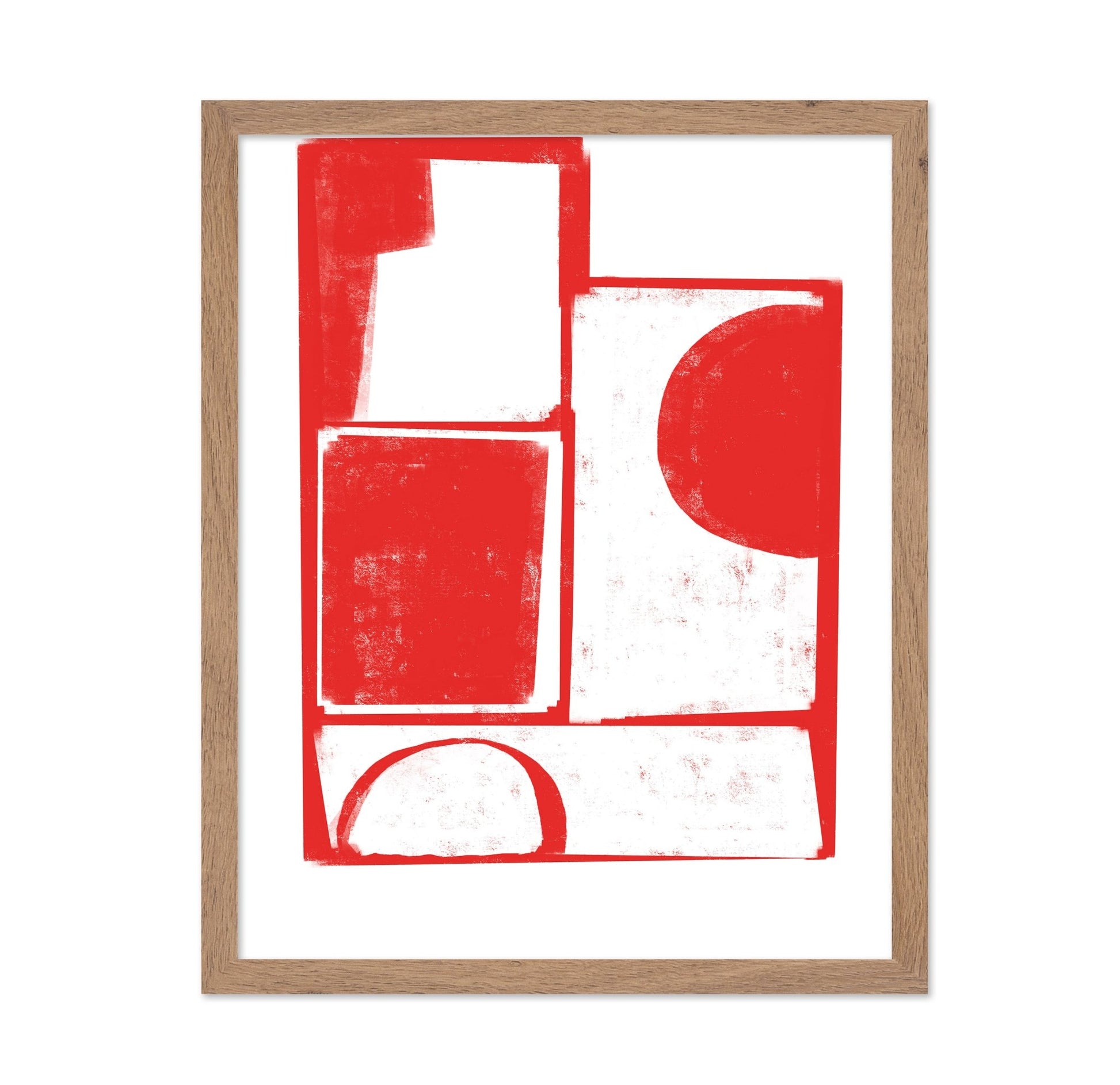Red Shape Blocks
