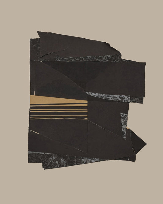 Dark Paper Collage