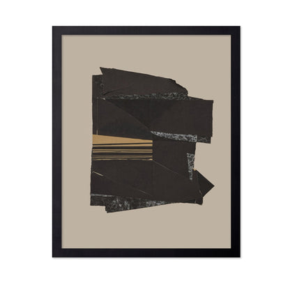 Dark Paper Collage