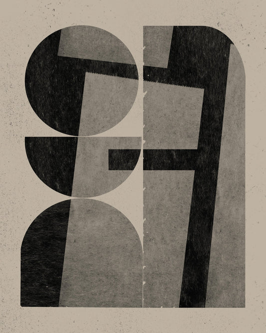 Monochrome Shape Grid