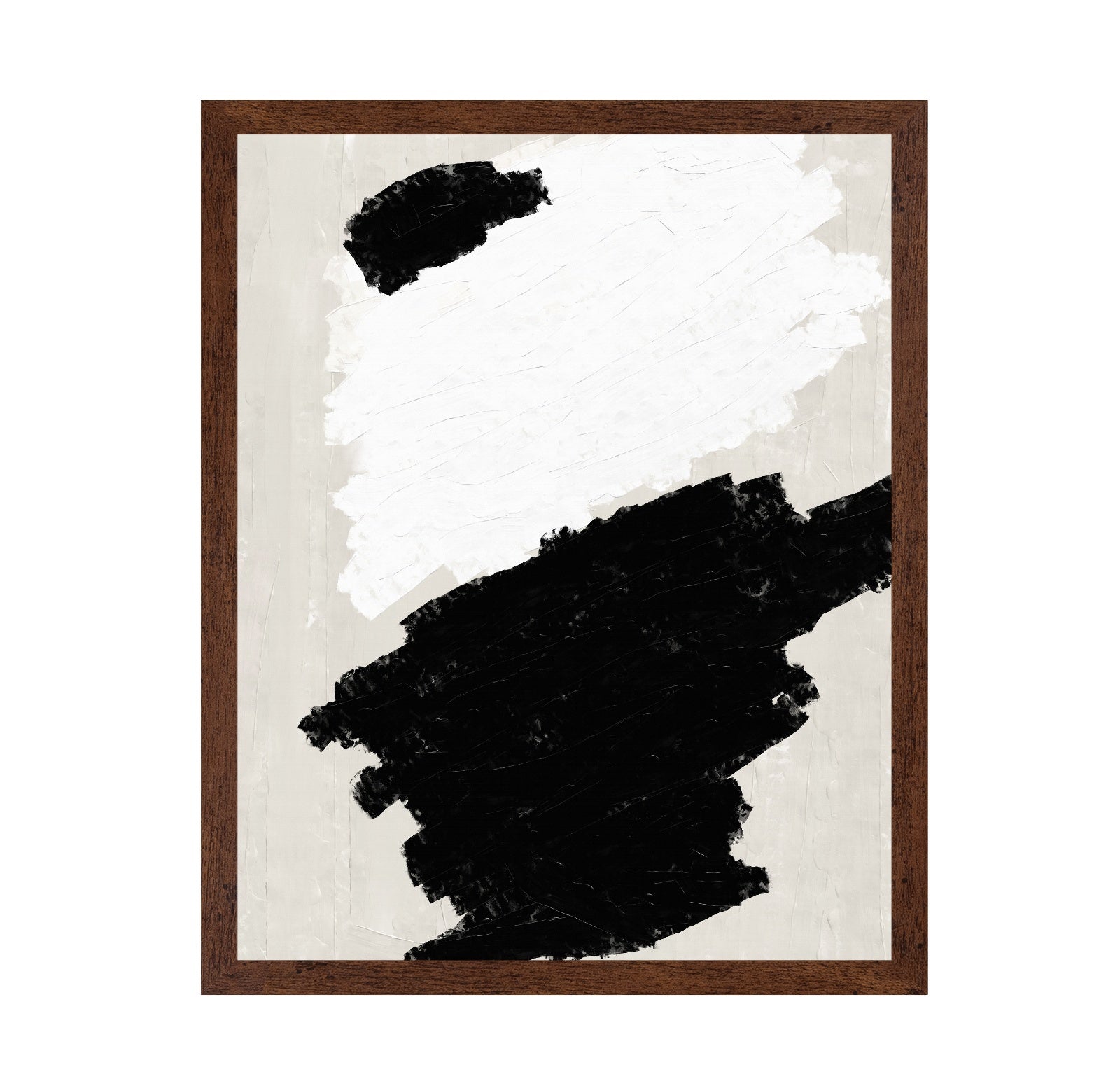 Black White Brush