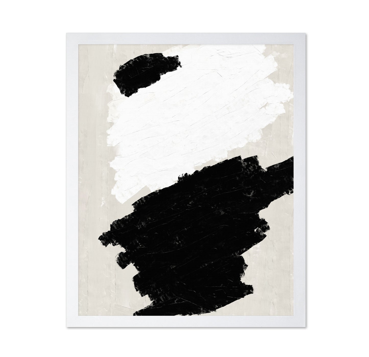 Black White Brush
