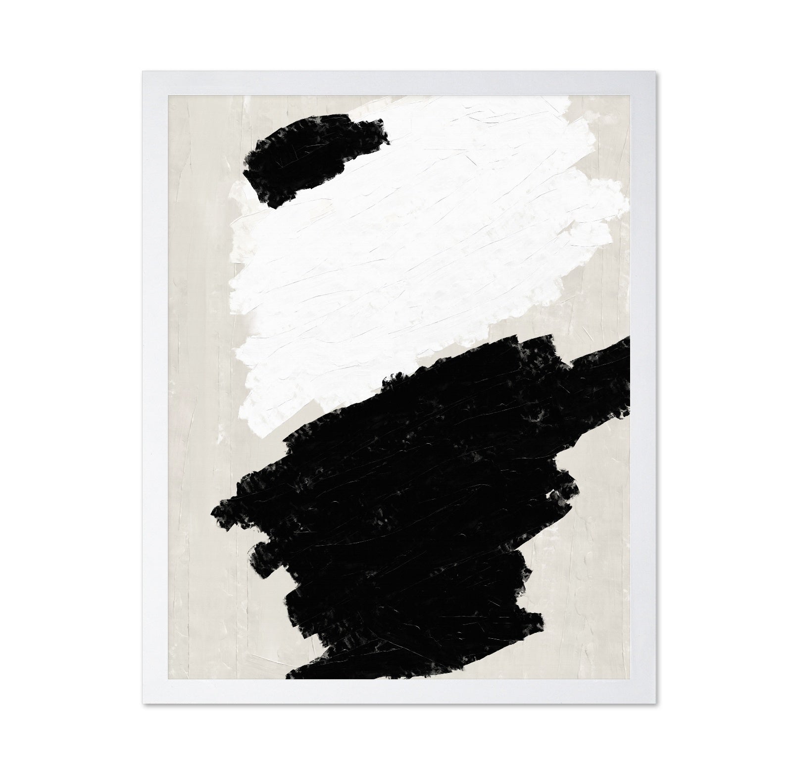 Black White Brush