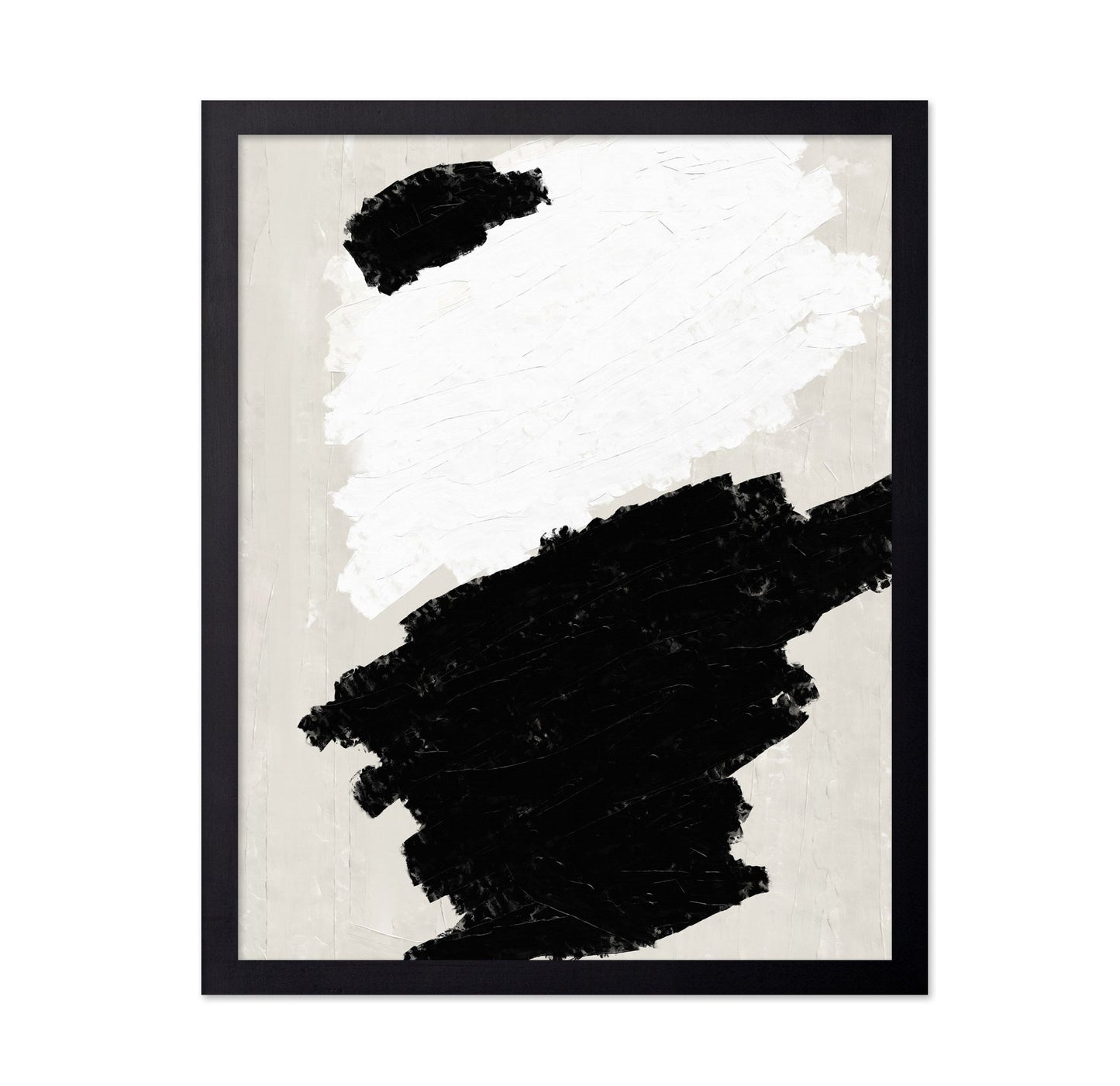 Black White Brush