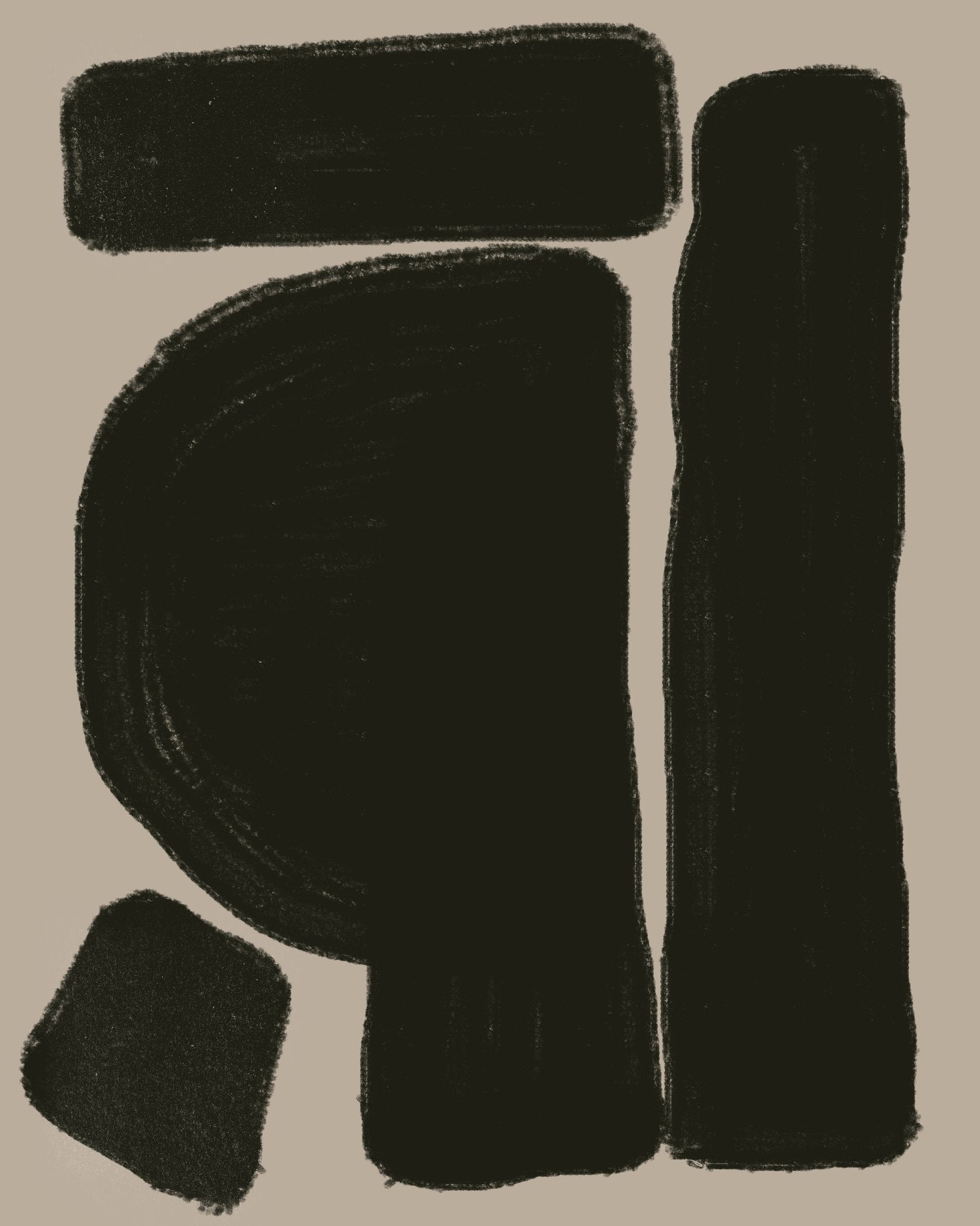 Bold Black Forms