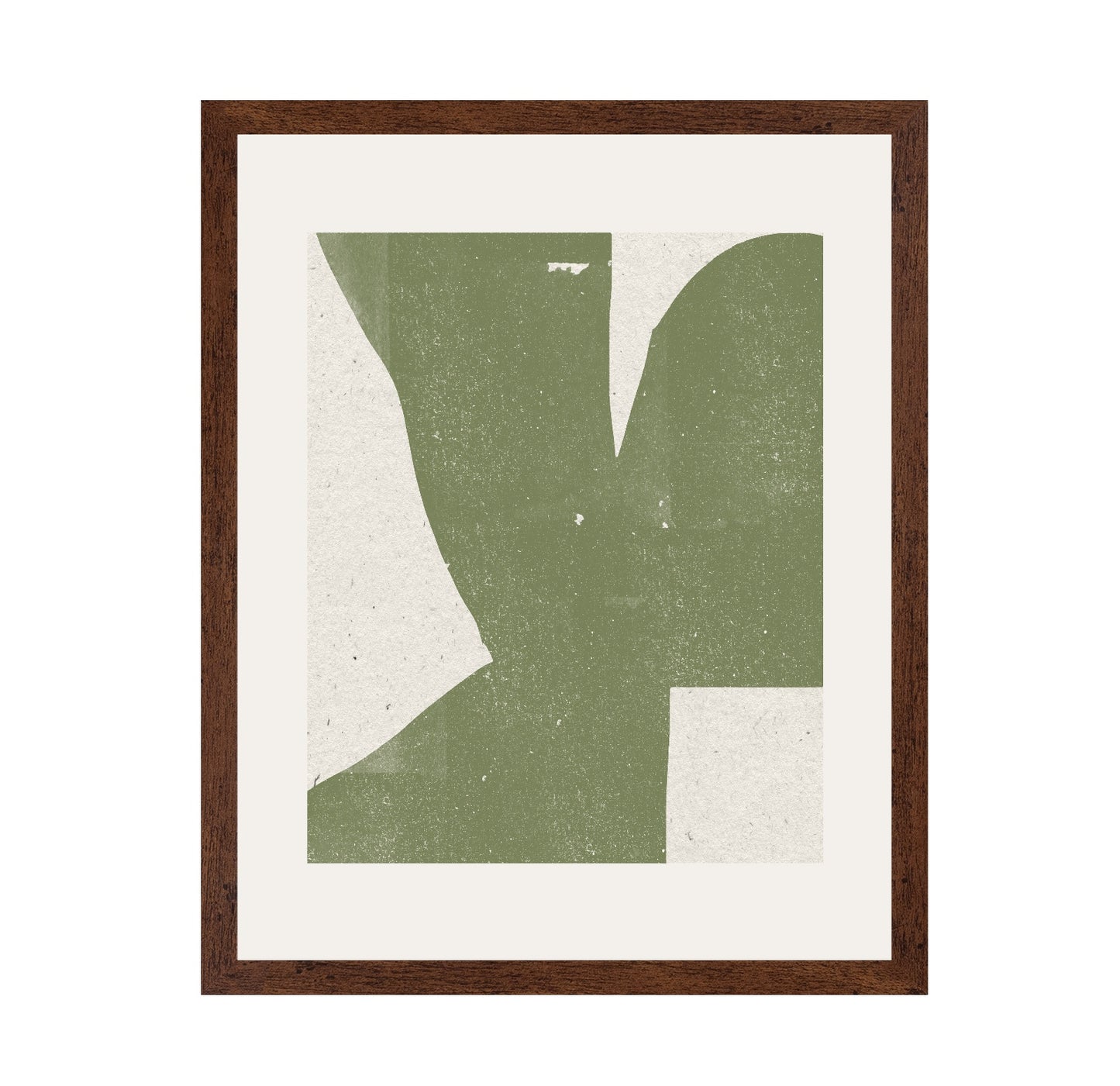 Green Abstract Form