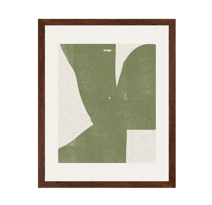 Green Abstract Form