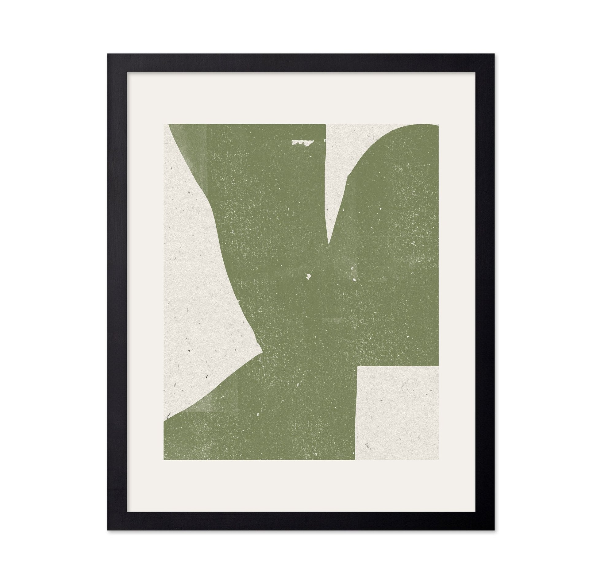 Green Abstract Form