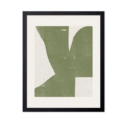 Green Abstract Form