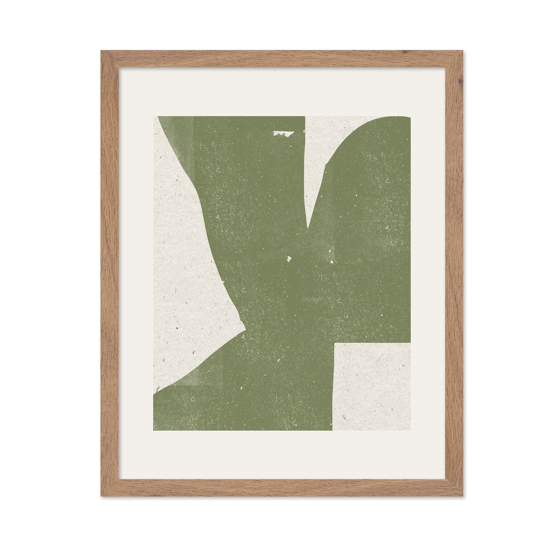 Green Abstract Form