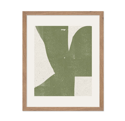 Green Abstract Form