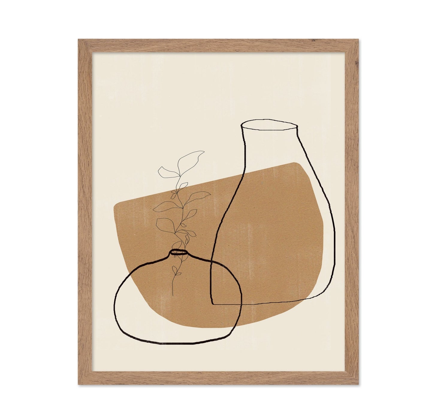 Minimal Vase Line Art