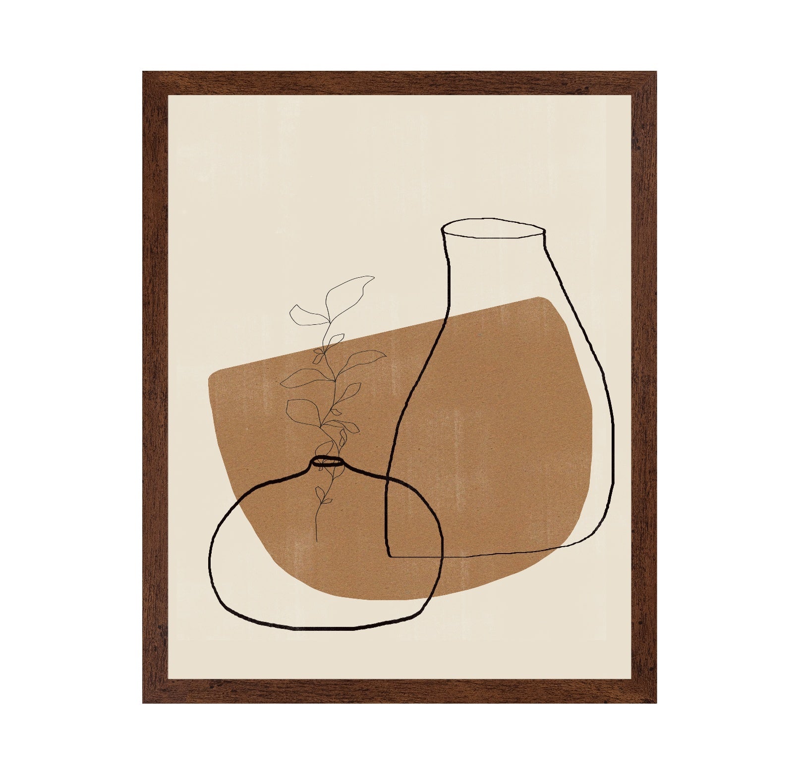 Minimal Vase Line Art