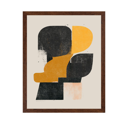 Bold Abstract Layers No1