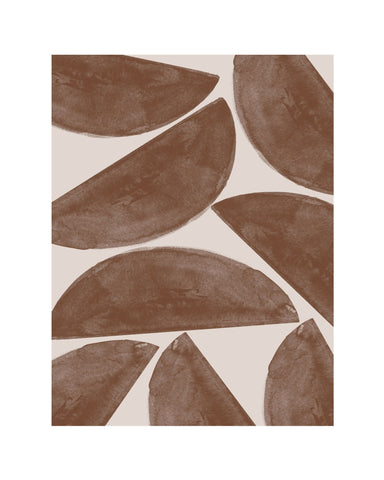 Brown Leaf Abstract