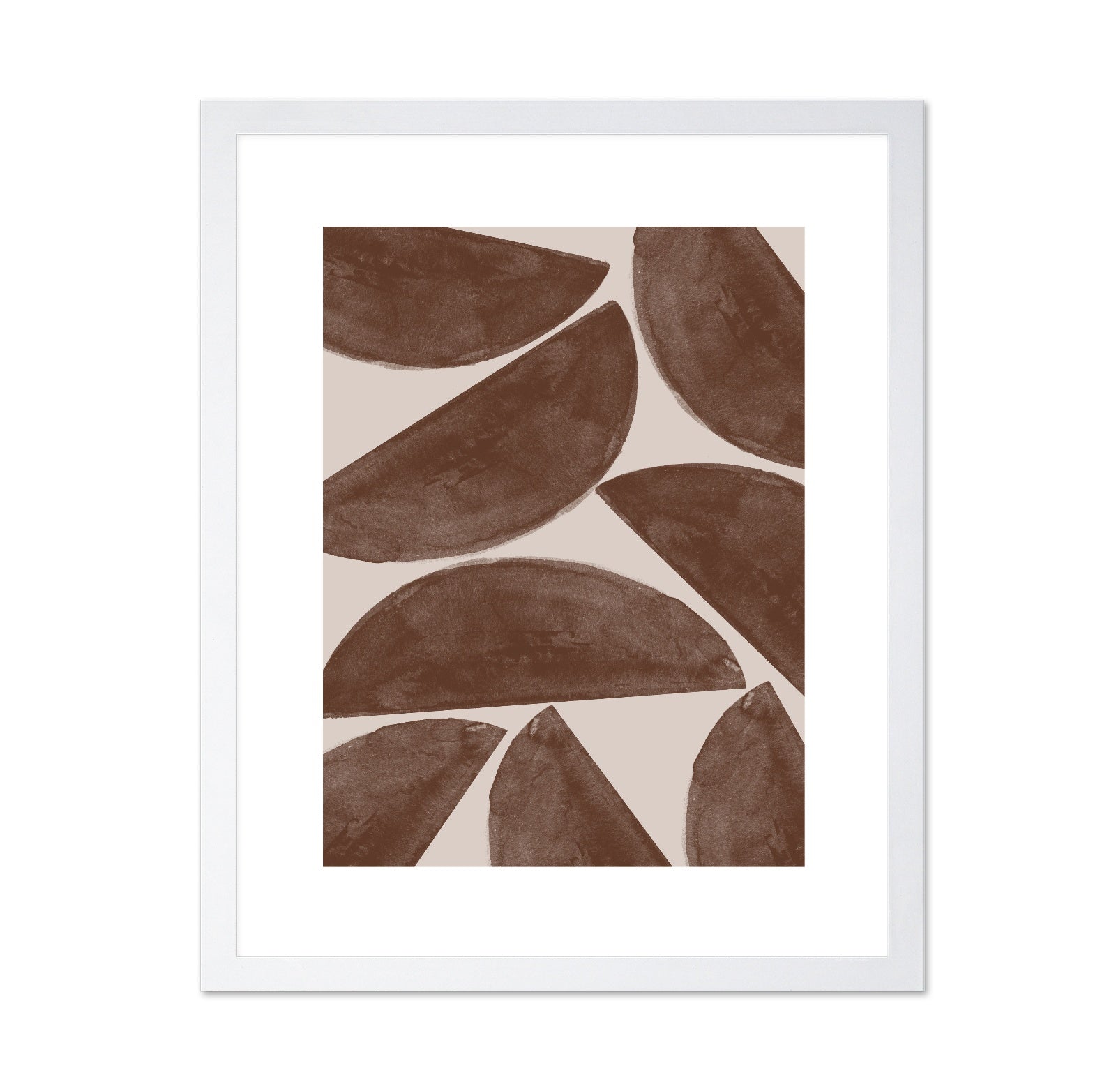 Brown Leaf Abstract