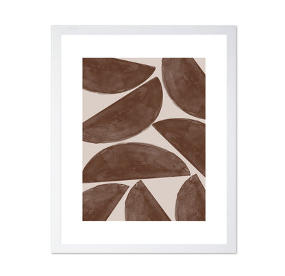 Brown Leaf Abstract
