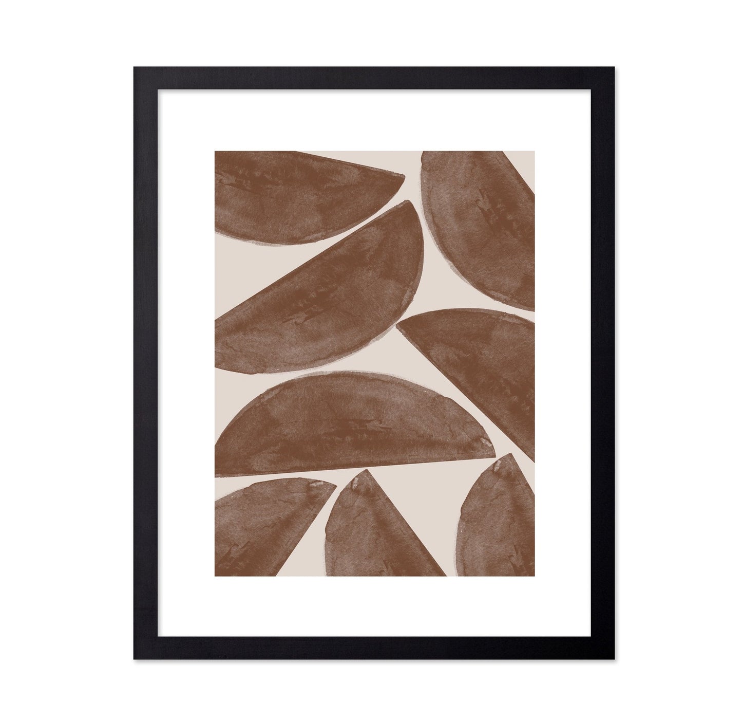 Brown Leaf Abstract