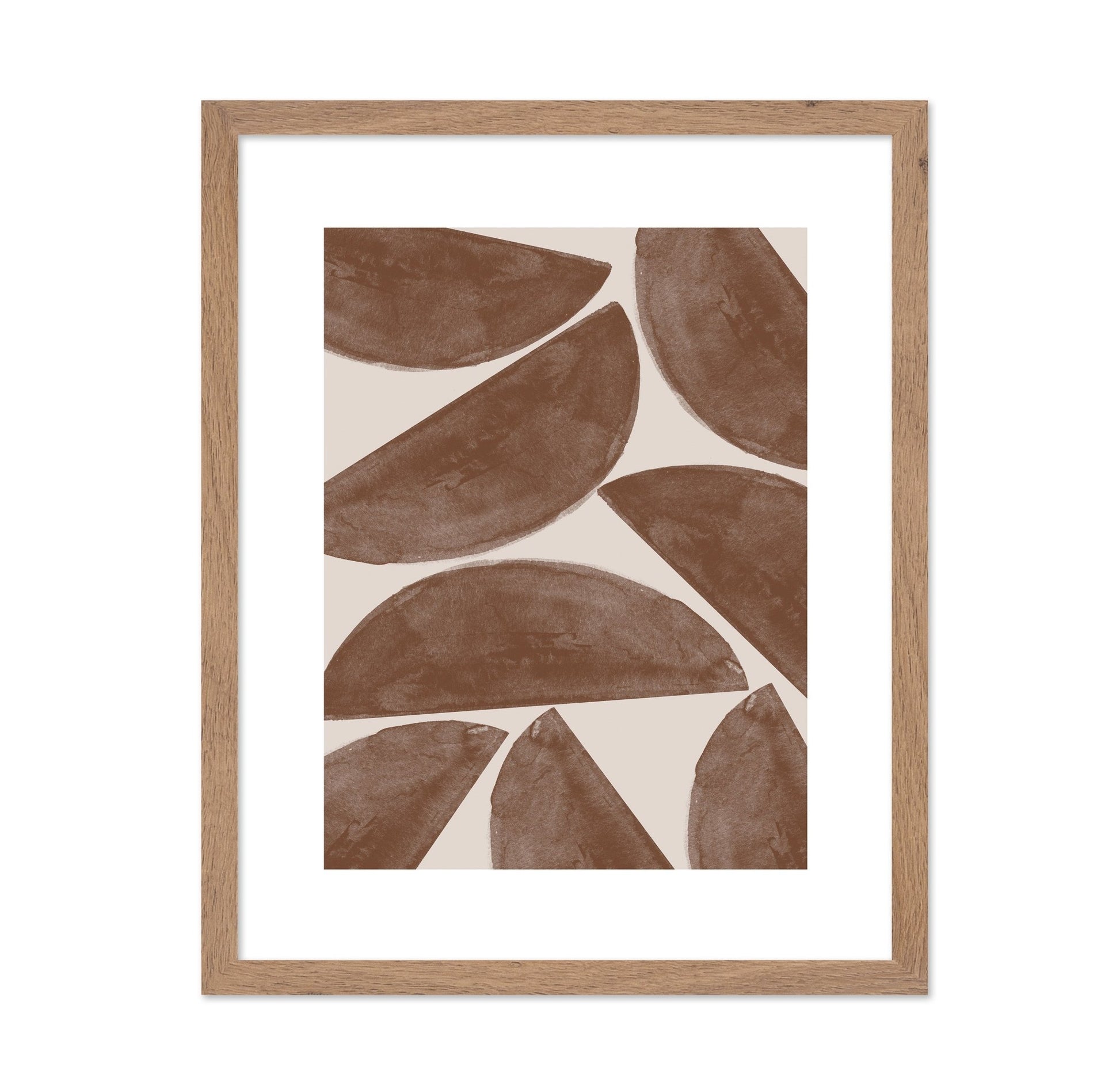 Brown Leaf Abstract