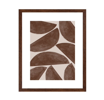 Brown Leaf Abstract