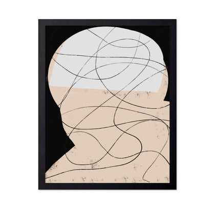 Abstract Line Portrait