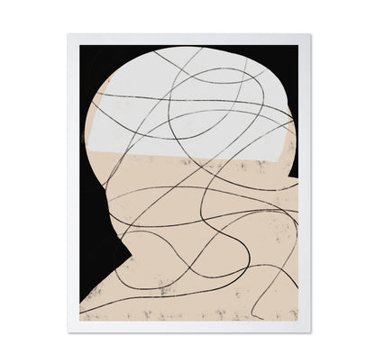 Abstract Line Portrait