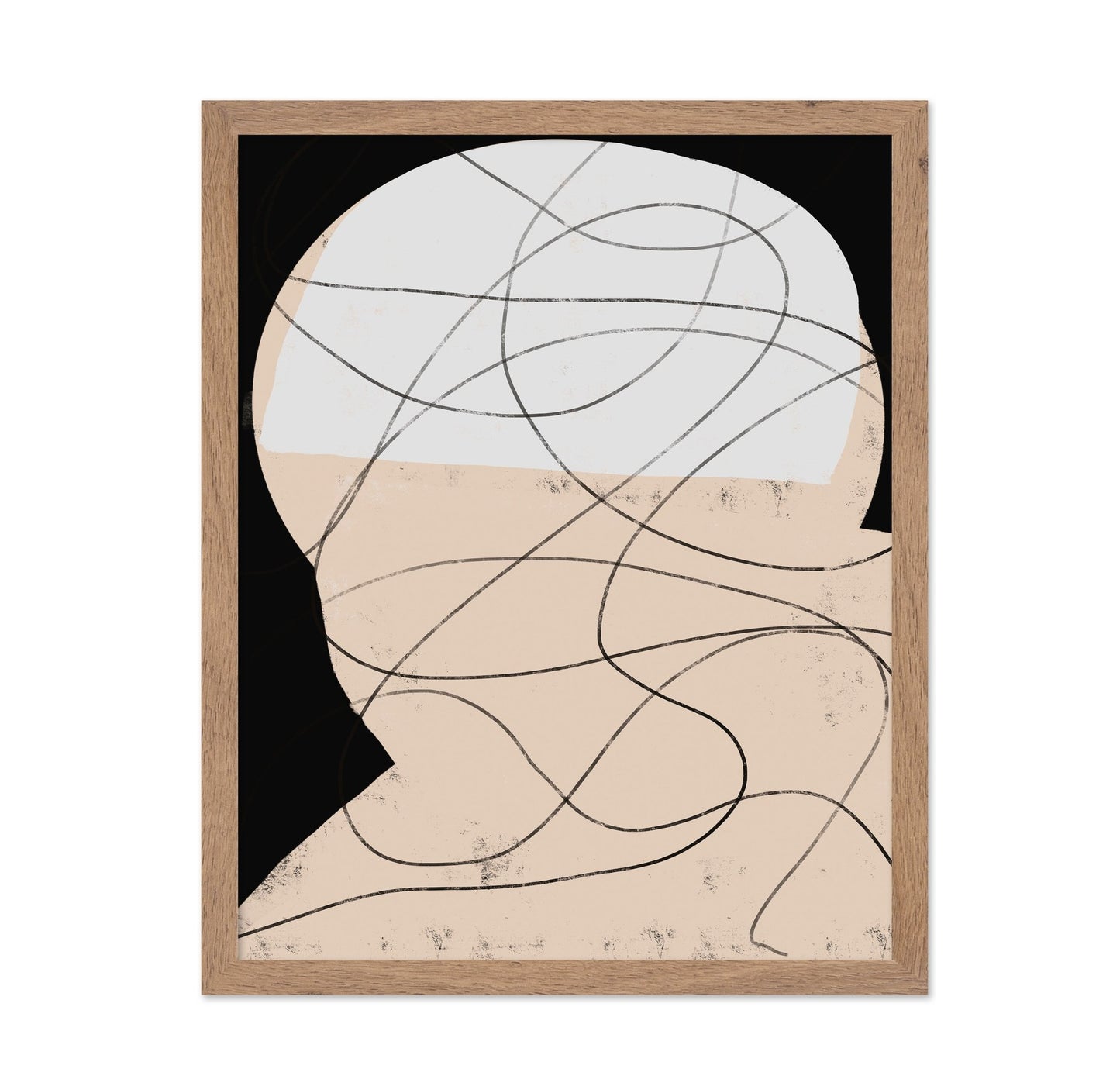 Abstract Line Portrait