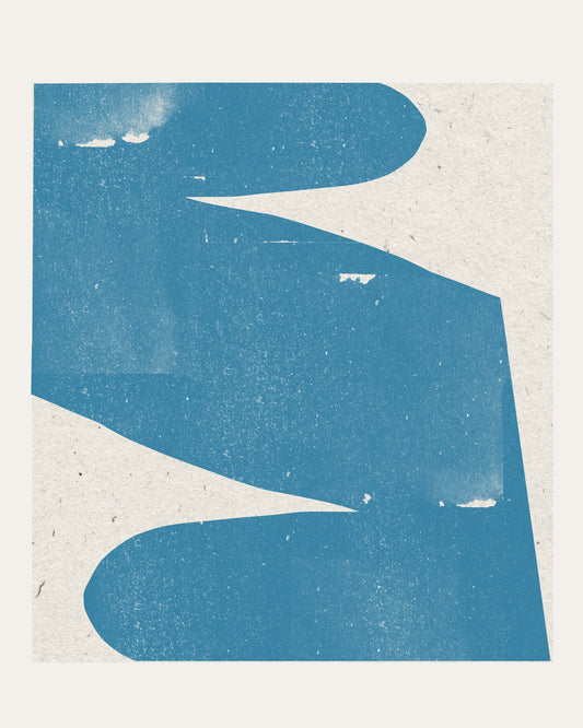 Blue Flow Shape
