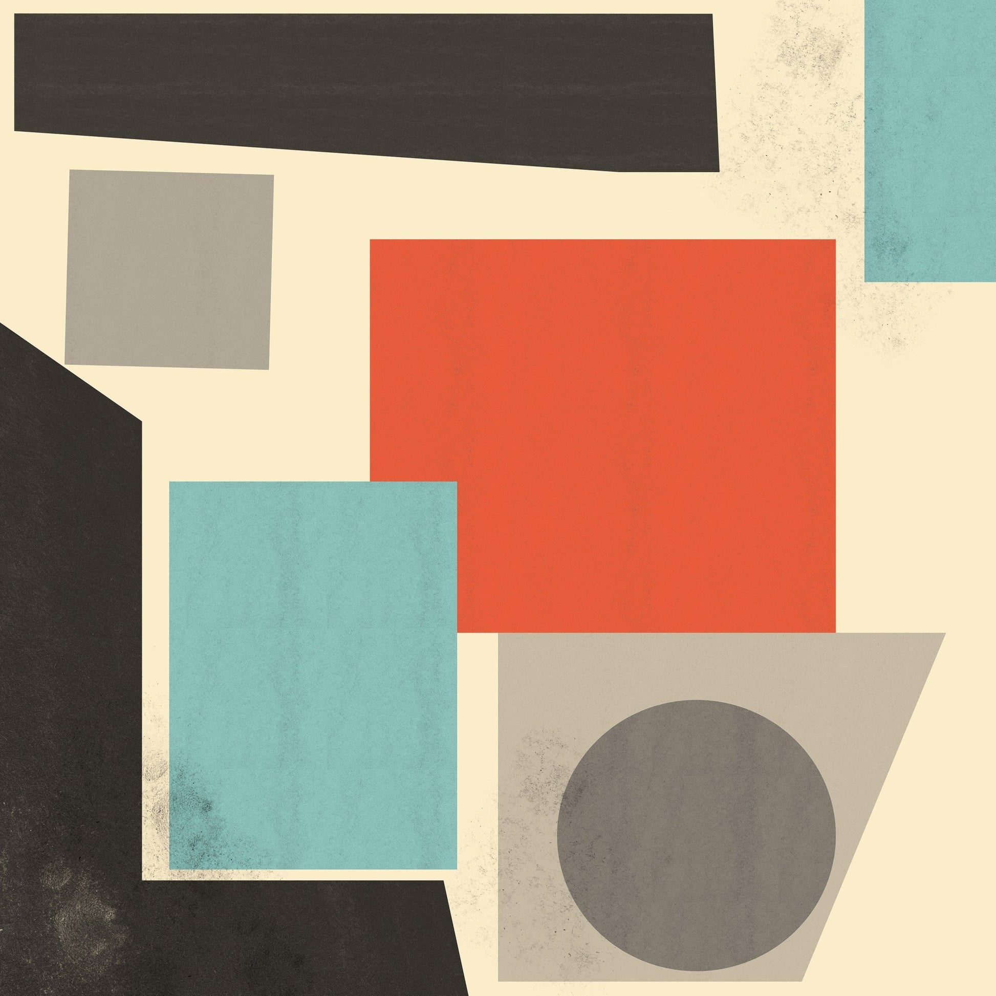 Bold Geometric Blocks No2