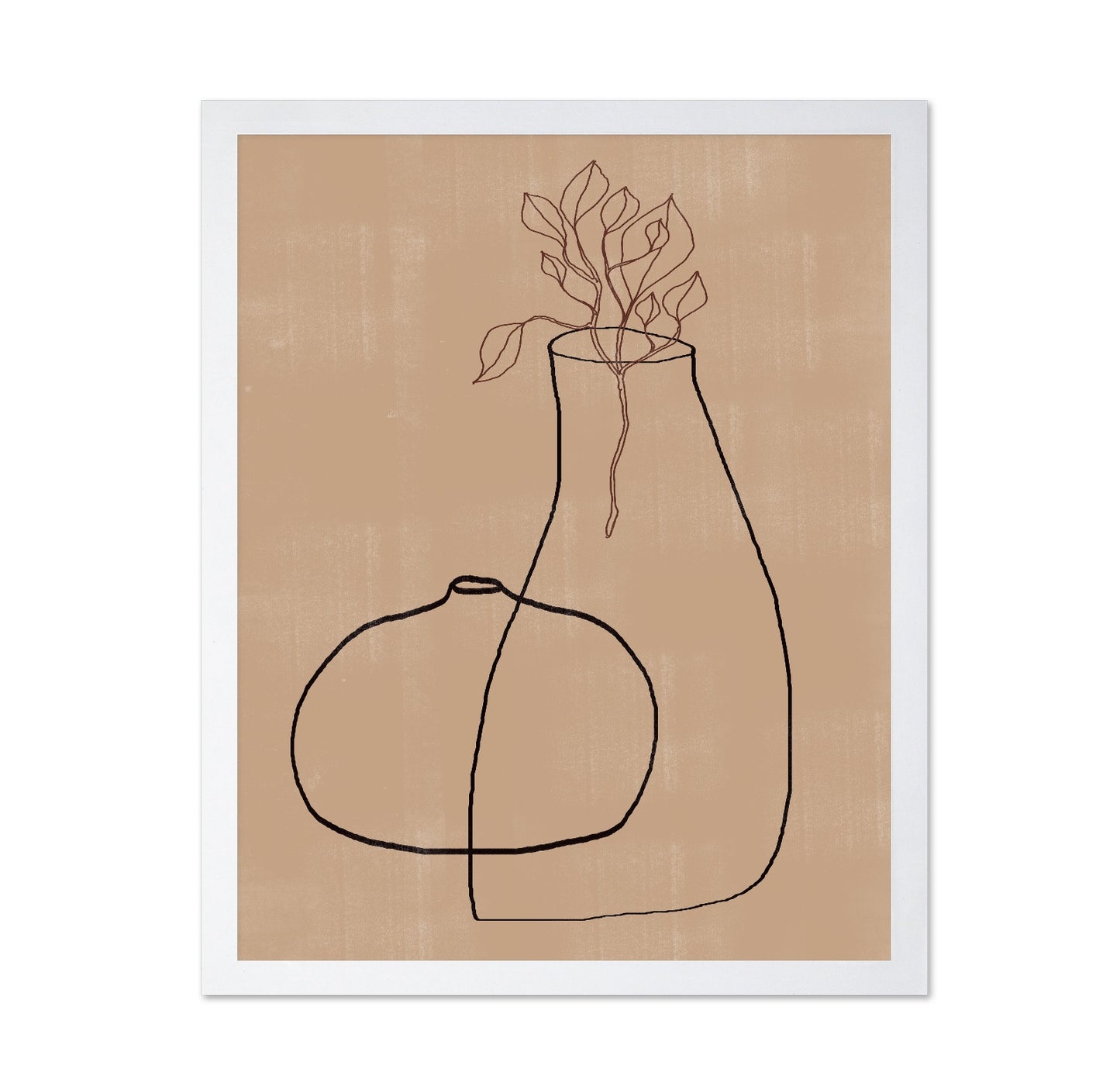 Minimal Vase Line Print