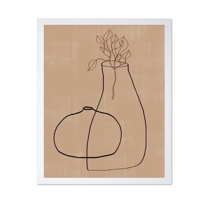 Minimal Vase Line Print