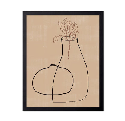 Minimal Vase Line Print