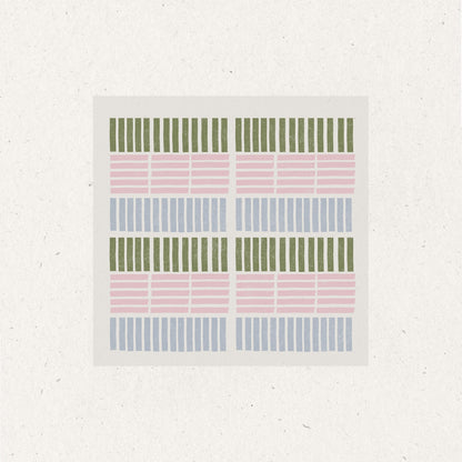 Pastel Stripe Abstract