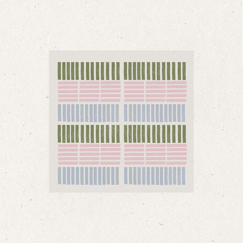 Pastel Stripe Abstract
