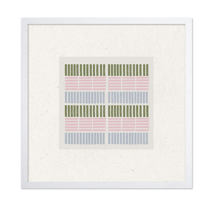 Pastel Stripe Abstract
