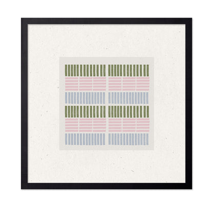 Pastel Stripe Abstract