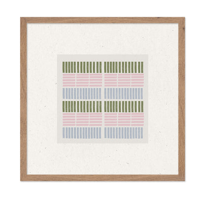 Pastel Stripe Abstract