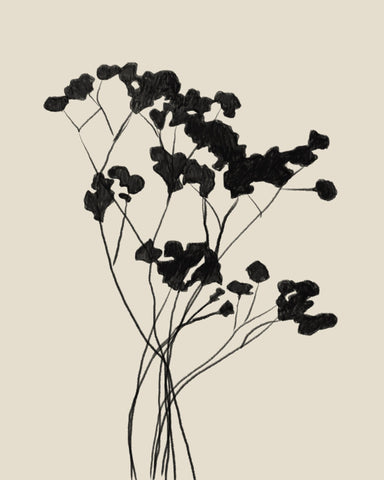 Minimal Floral Silhouette
