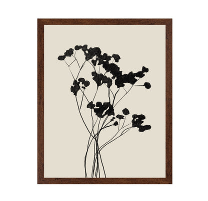 Minimal Floral Silhouette