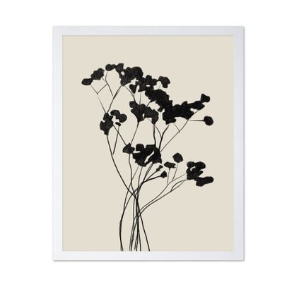 Minimal Floral Silhouette