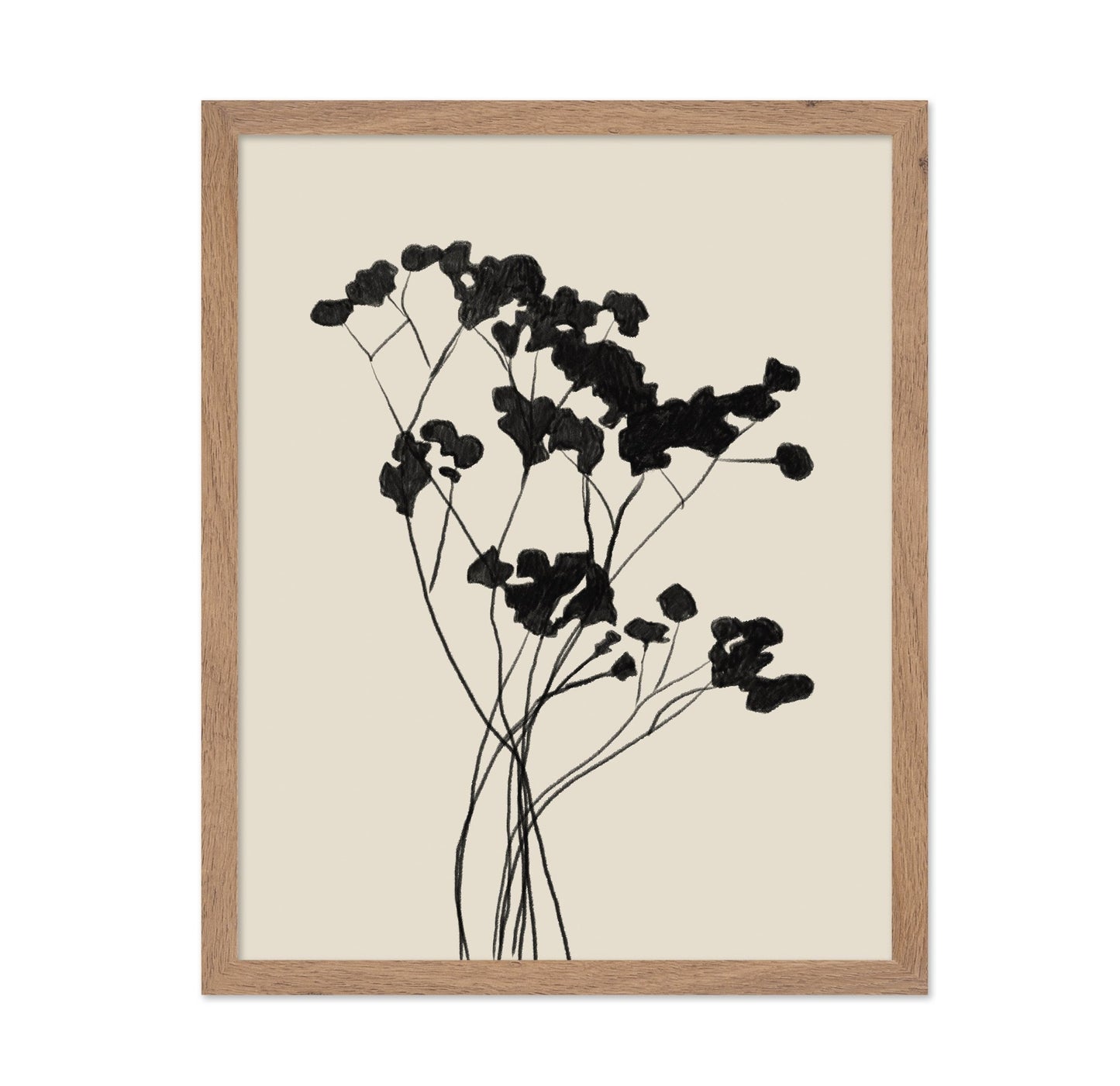 Minimal Floral Silhouette