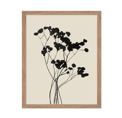 Minimal Floral Silhouette