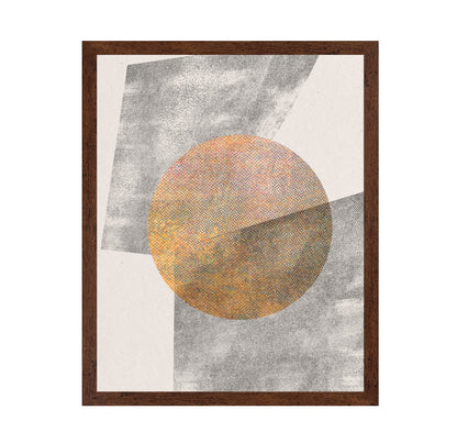 Orange Circle Abstract