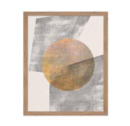 Orange Circle Abstract